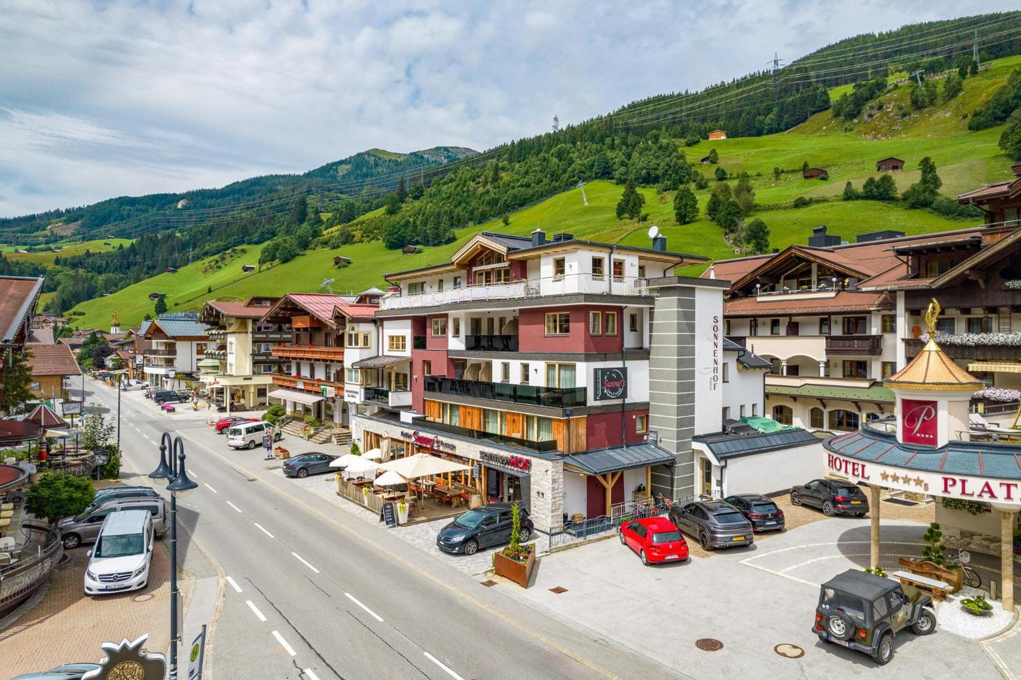 Hotel Sonnenhof Gerlos Centrum Exterior foto